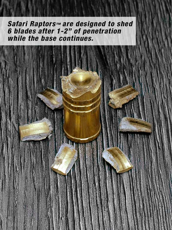 .510 350gr Safari Raptor - 50ct